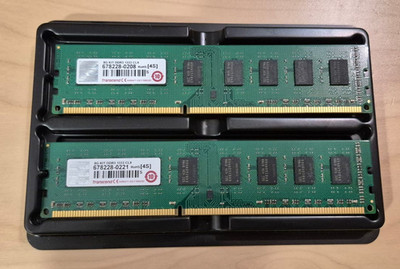 Arbeitsspeicher Transcend 2x4Gb (8Gb) KIT DDR3 1333 CL9
