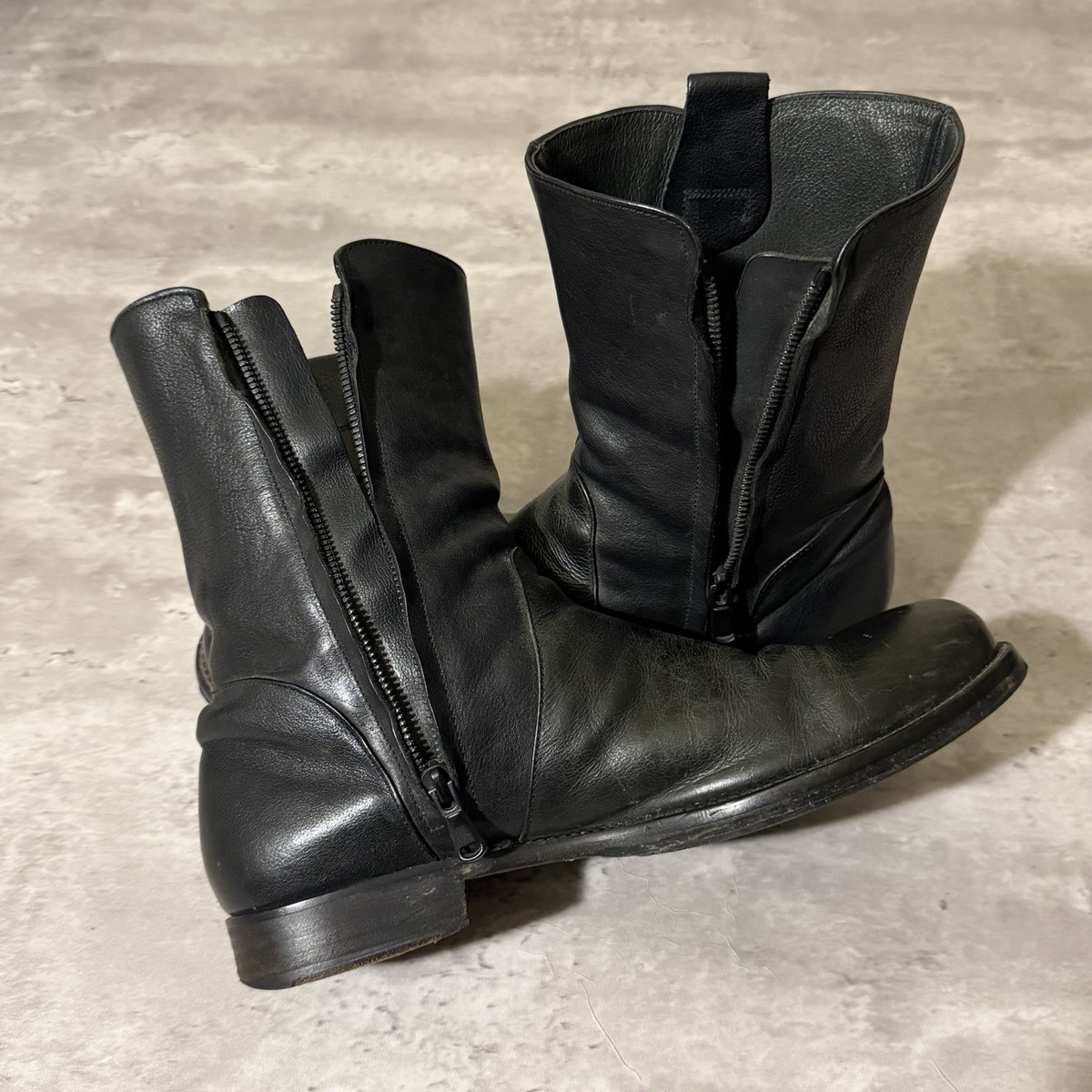 Alfredo BANNISTER Side Zip leather Boots | eBay