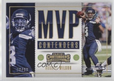 2017 Panini Contenders MVP Contenders Gold 98/99 Russell Wilson #MC-14 5r6