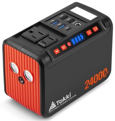 Takki 88.8Wh Portable Power Station Lithium Battery Small Generator Power Bank