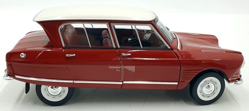 Norev 1/18 Scale Diecast 181602 - Citroen Ami 6 Club 1968 - Corsaire Red - Picture 4 of 5