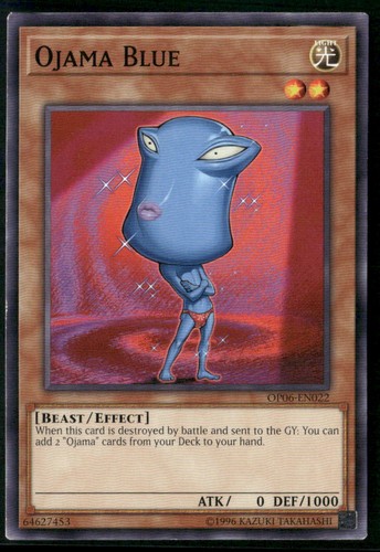 Ojama Blue OP06-EN022 YuGiOh OTS Tournament Pack 6 card