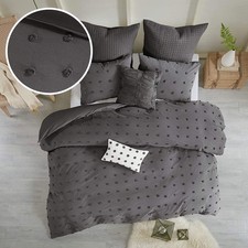 Intelligent Design Matching Shams, Decorative Pillows Cotton Comforter Set-Jacqu