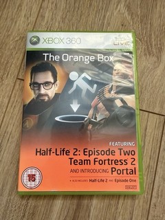 The Orange Box Half Life 2 Team Fortress 2 Portal for Xbox 360 With Manual