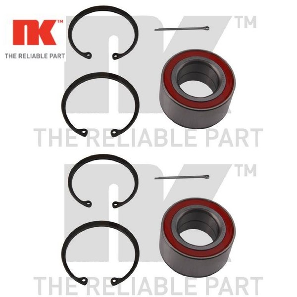 2X Radlagersatz Nk 753612 2 Radlager Satz Links Rechts Vorderachse Vorne-image