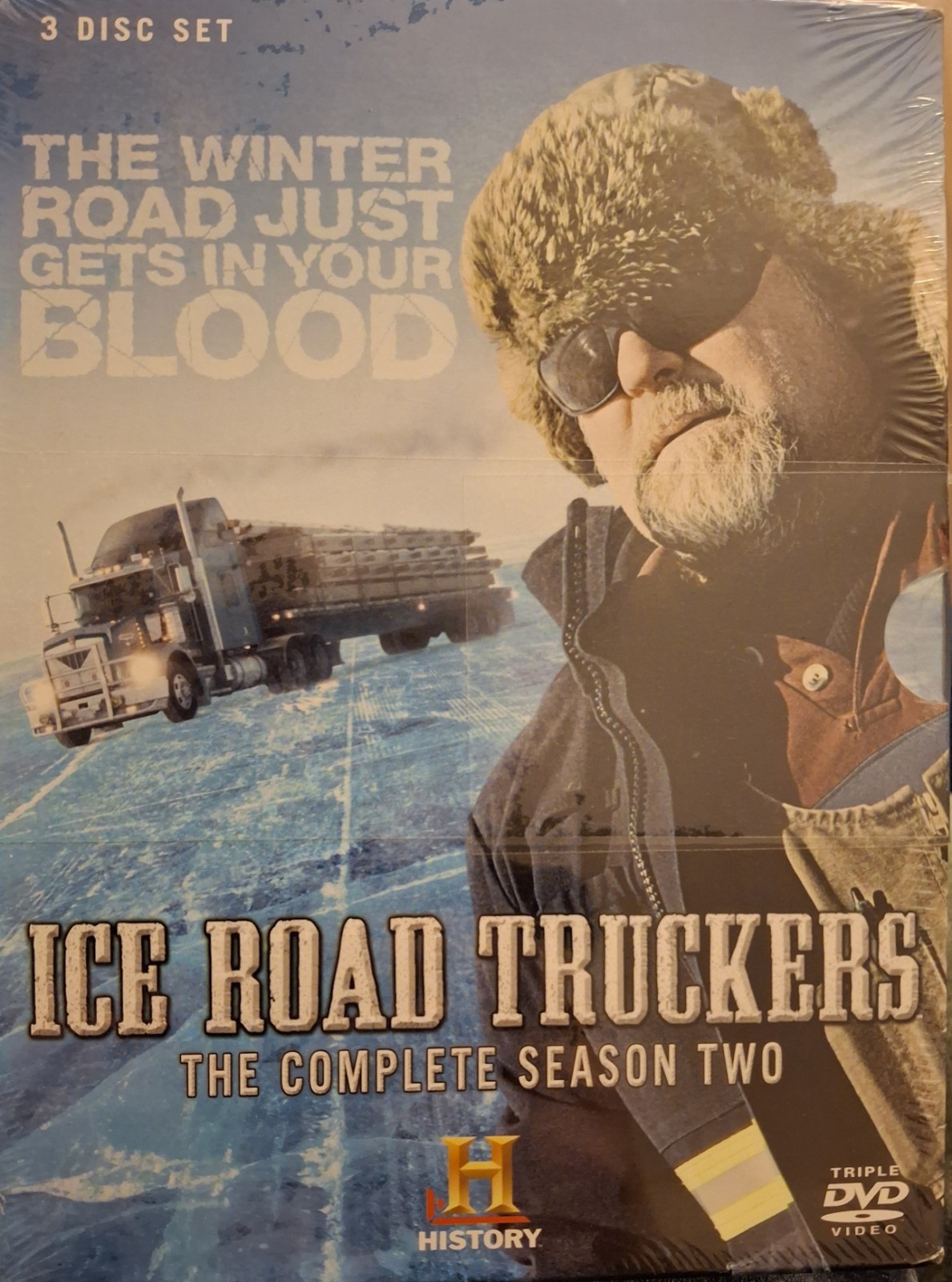 Ice Road Truckers -The Complete Season Two 3XDVD 2009 Cert E Brand New Sealed
