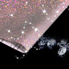 Self-Adhesive Bling Rhinestone Sheet Stickers, DIY Craft, Crystal Diamond Dec...