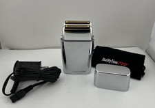 BaBylissPRO Double Foil Shaver, SILVER FXFS2, Handheld Cordless Electric Razor