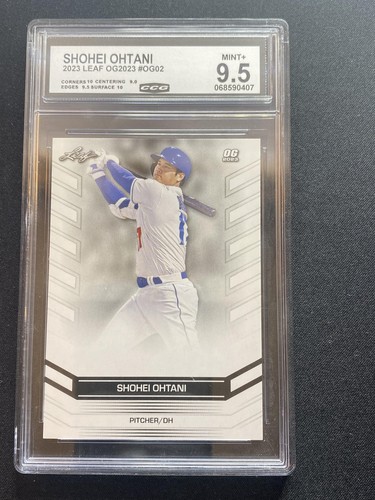 Shohei Ohtani 2023 Leaf OG2023 OG02 CCG 9.5
