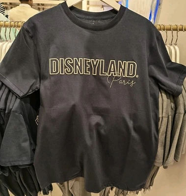 T-SHIRT DISNEYLAND PARIS LOGO MARINE XL - Photo 1/2