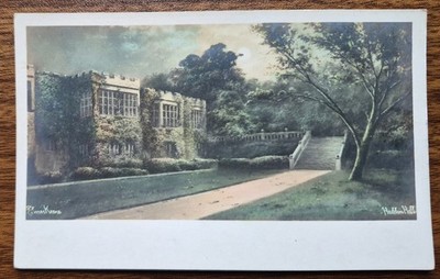 Haddon Hall Derbyshire Vintage Elmer Keene Postkarte. Charles Worcester, Bristol
