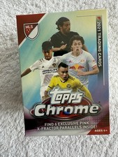 2021 Topps Chrome MLS Debut Soccer Blaster Box Factory Sealed, NEW. 