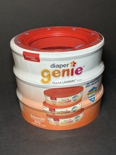 Diaper Genie 270 Count 3 Refills Clean Laundry Scent with Max Odor Lock