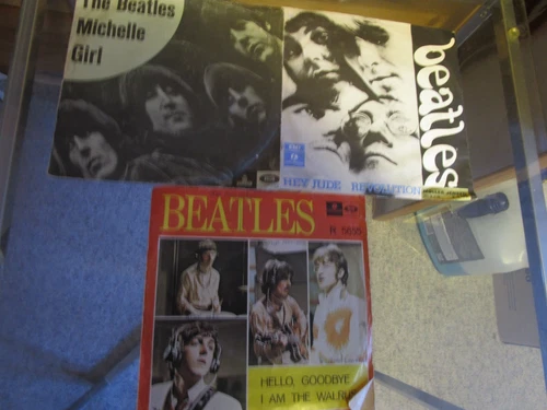 The Beatles 3 danish singles,HejJude,Michelle,Hello goodbye