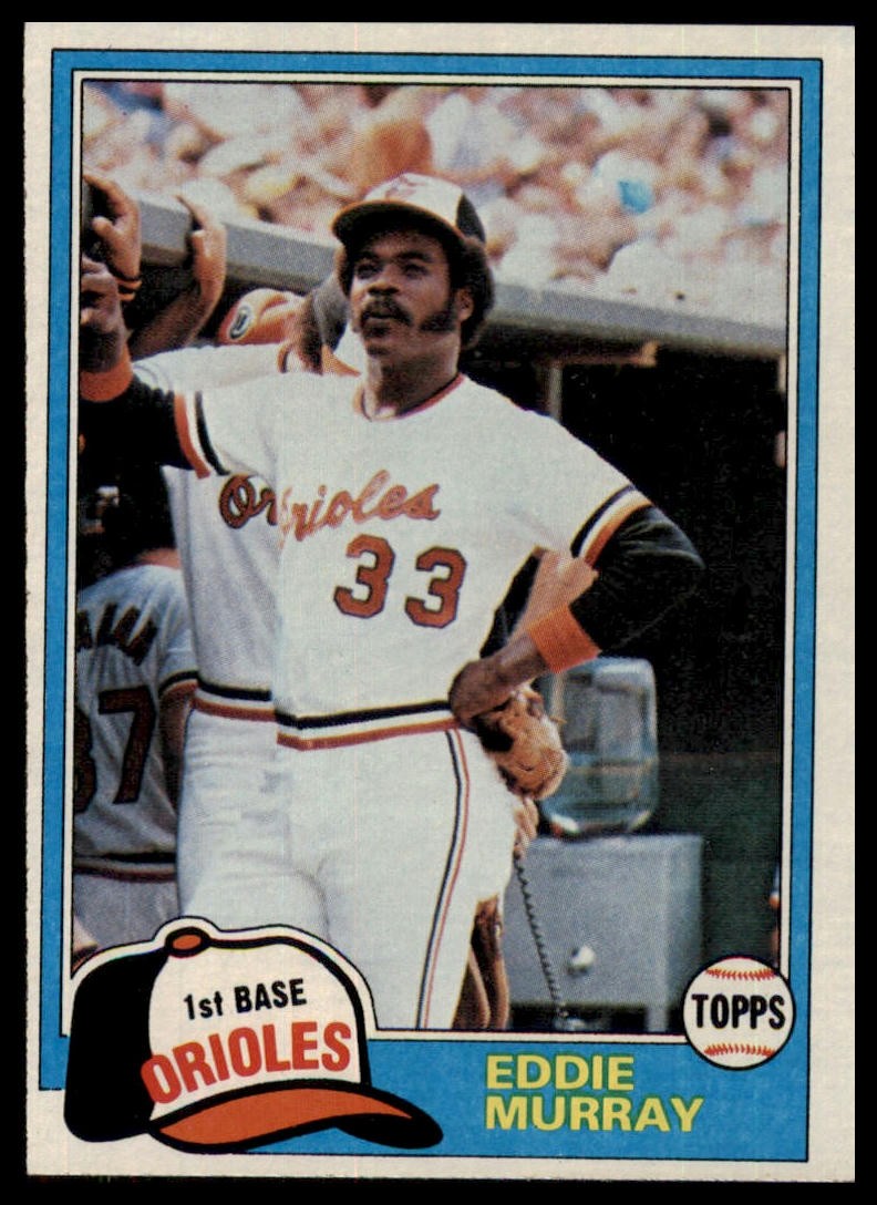1981 Topps Eddie Murray #490 NrMint-Mint Combine Shipping