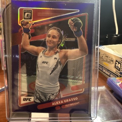 2022 Donruss Optic UFC #91 Alexa Grasso Purple Velocity Prizm SSP Panini