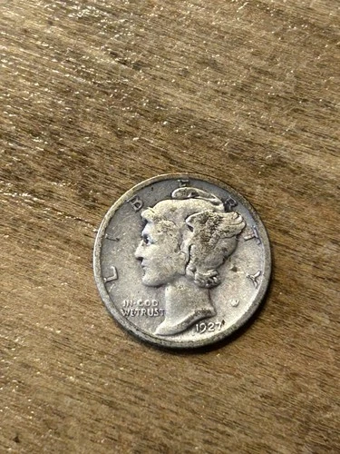 1927S Mercury Dime VG+