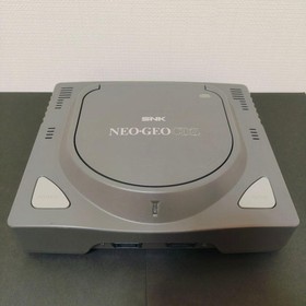SNK Neo Geo CD Console 2 Arcade Sticks AC Adapter Japan Tested s1642M