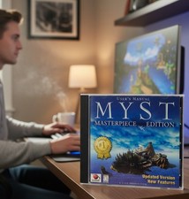 1999 Myst Masterpiece Edition PC CD-ROM Windows 95/98 Complete With Manual NM