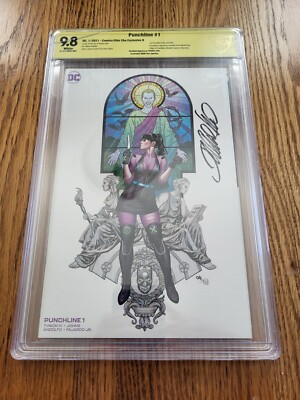 DC Comics Punchline #1 - 9.8 CBCS - Comics Elite Cho Exclusive B - Signature