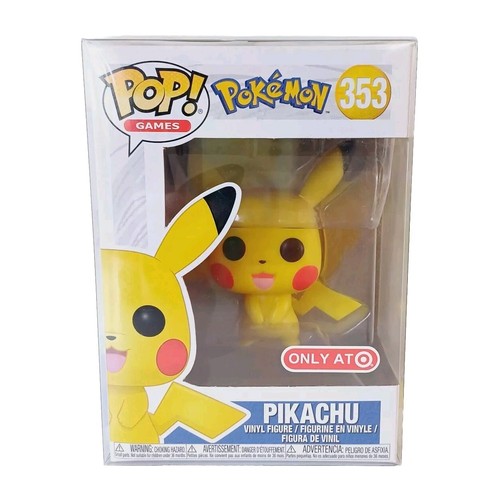 Funko Pop! Vinyl: Pokémon - Pikachu - Target Exclusive #353 New - With Protector