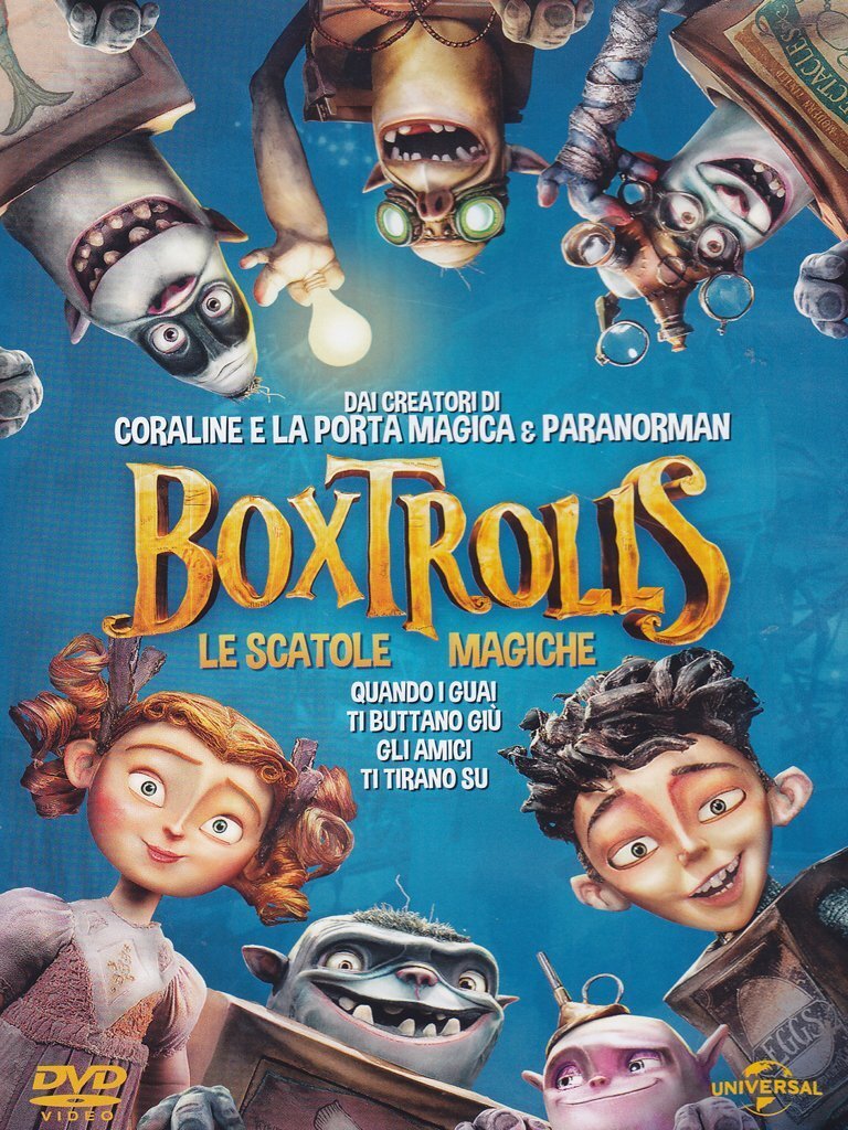 [1xDVD HOME VIDEO] - - BOXTROLLS (THE) - LE SCATOLE MAGICHE |Nuovo|
