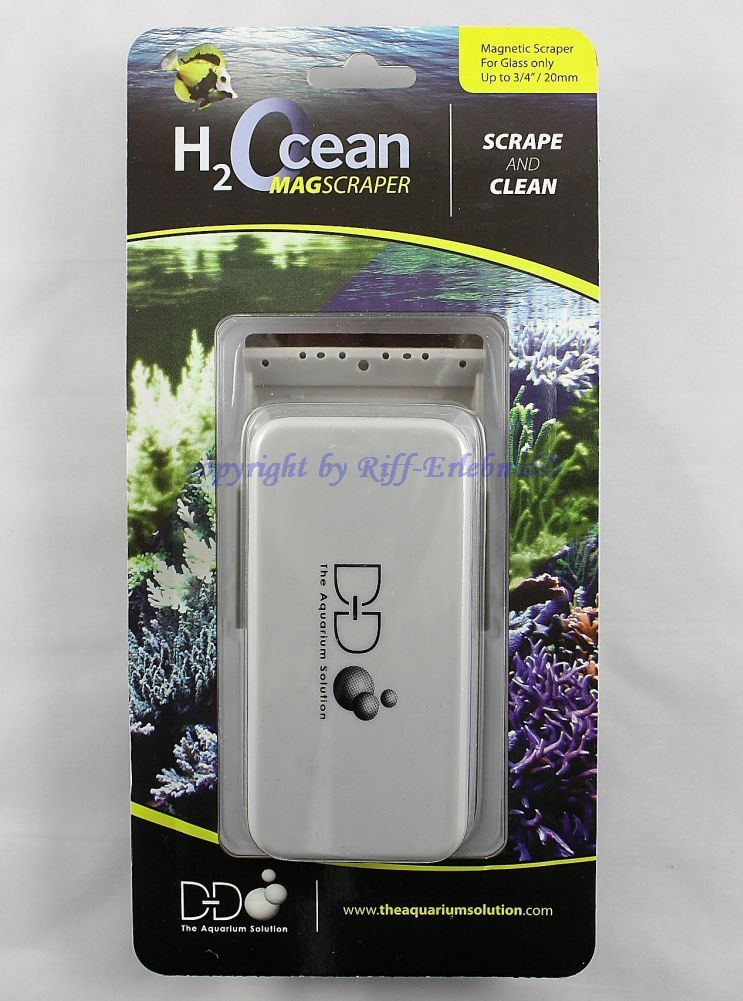 H2 Ocean piacciono meccaniche PULITORE MAGNETICO PULITORE lame in acciaio inox fino a 19mm spessore di vetro H2 Ocean piacciono meccaniche PULITORE MAGNETICO PULITORE lame in acciaio inox fino a 19mm spessore di vetro