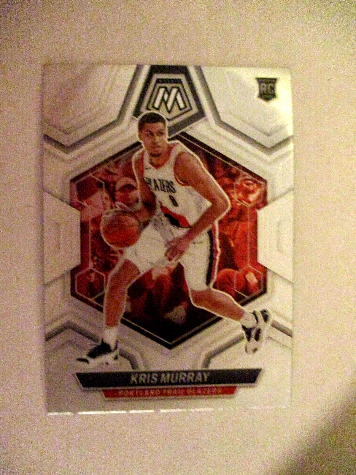 23/24 2023-24 Panini Mosaic Kris Murray RC #207 Portland Trail Blazers Rookie