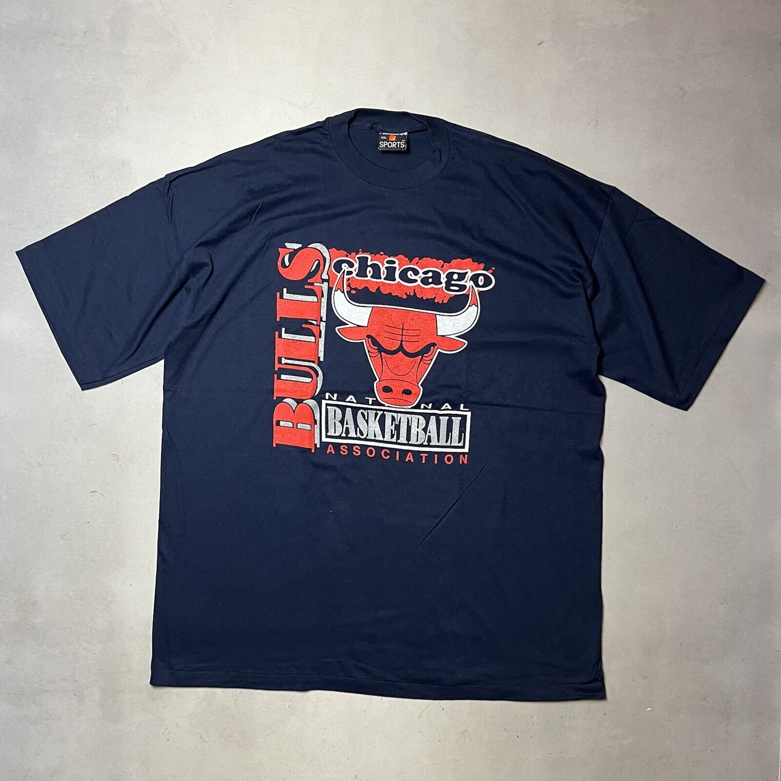 Vintage 90s Chicago Bulls Single Stitch T Shirt 2… - image 1