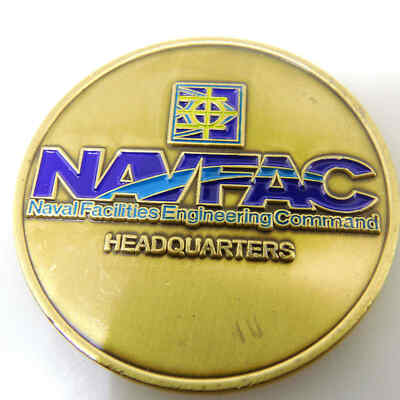 NAVAL FACILITIES ENGINEERING COMMAND NAVFAC CHALLENGE COIN