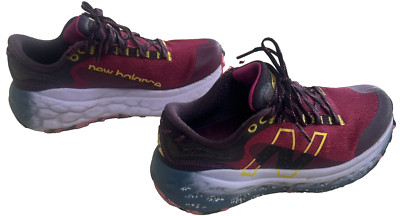 Size 7.5 (US) - New Balance Fresh Foam X More Trail v2  Garnet harvest gold