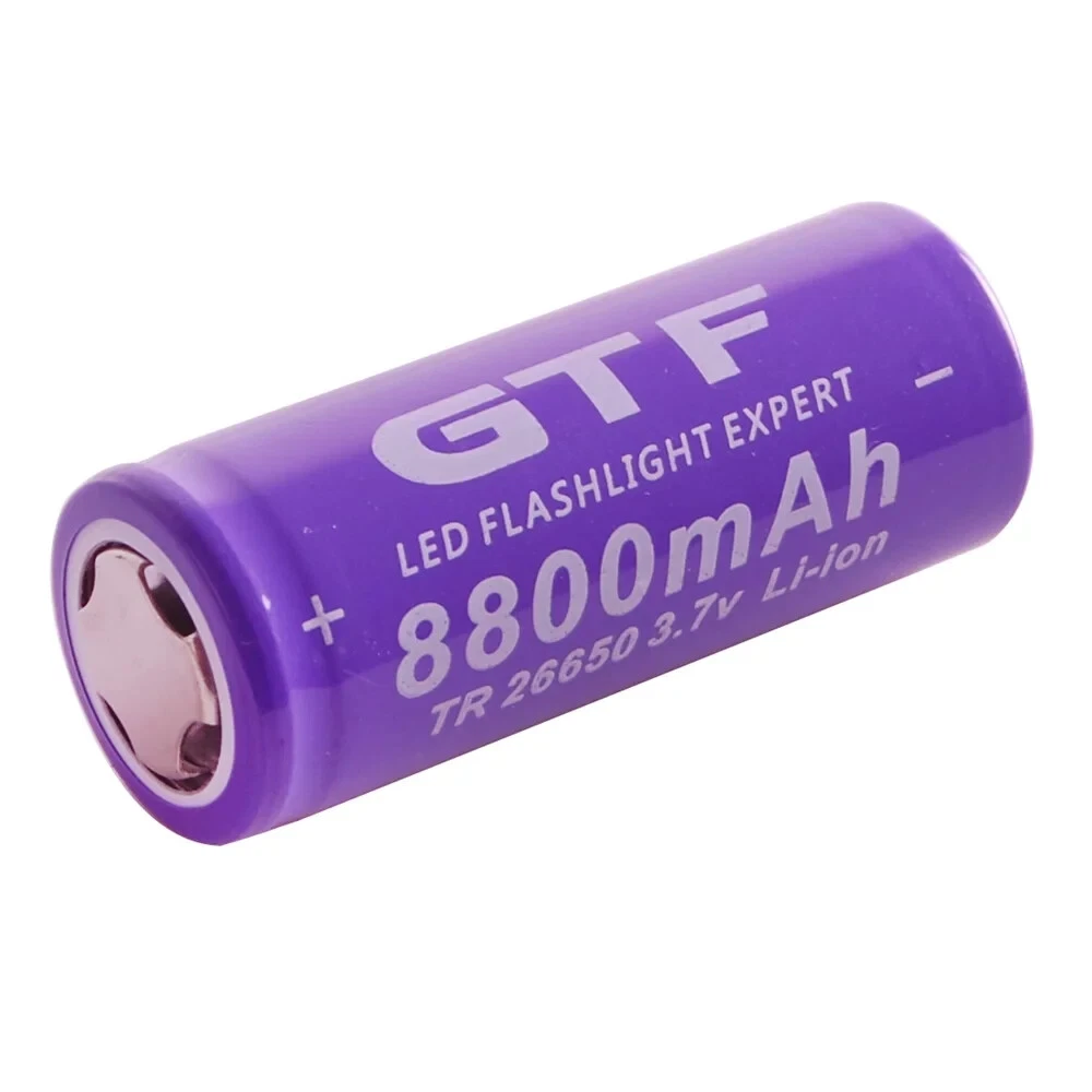 Torcia LED Tattica Zoomabile 26650 – 80W 500m – Power Bank Per Campeggio E Caccia