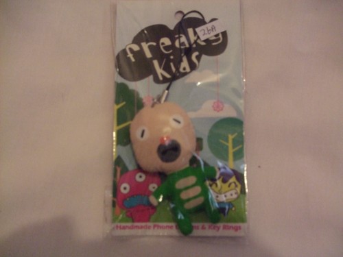 NEW One Freaky Kids Hand Made Phone/Bag Charm Green - Picture 5 of 9