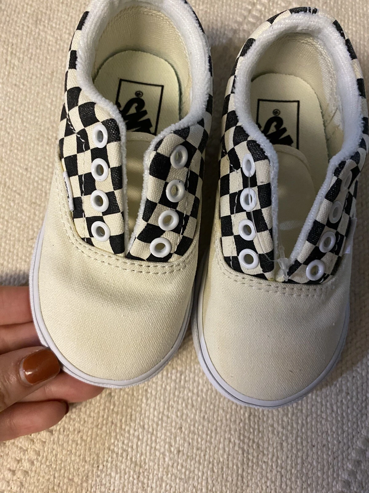Scarpe bambino Vans Era BMX nero bianco a scacchiera taglia 6 5 bambino