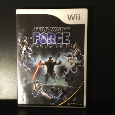 Star Wars: The Force Unleashed (Nintendo Wii, 2008) complete in box Lucasarts