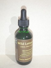 Wild Lettuce Tincture: Organic, Strong  Effective Pain Relief, Soothes Nerves.