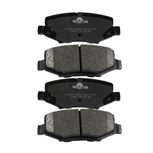 Front Rear Ceramic Brake Pads For 07 - 11 Dodge Nitro,Jeep Liberty Wrangler JK - Picture 3 of 7