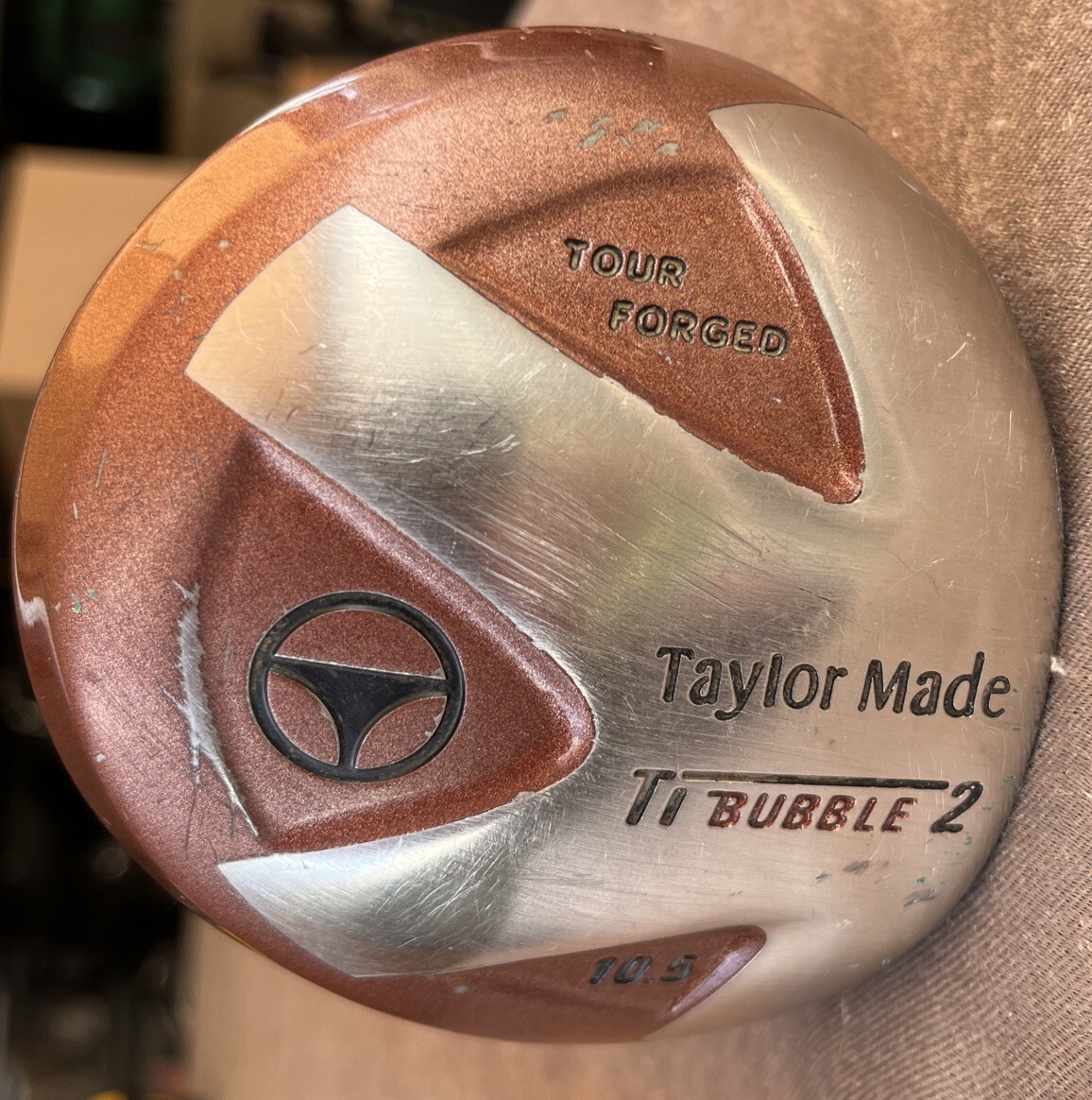 TAYLOR MADE TI BUBBLE 2 10.5* DRIVER R80 Bubble SHAFT 45” RH