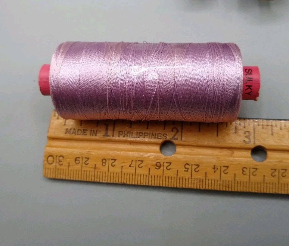 Stickma Sulky Thread 40 weight 11 cardboard partial spools (plus one other) - Image 4 of 4