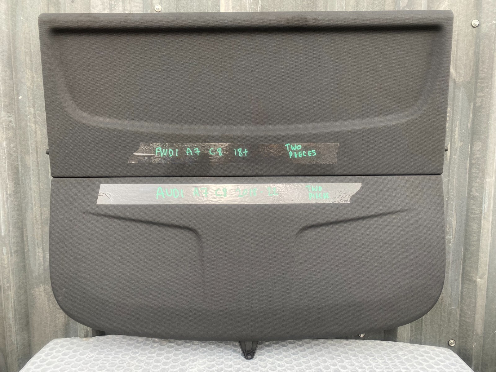 AUDI A7 S7 RS7 C8 PARCEL SHELF LOAD COVER 4K8867769 4K8867771 2018  