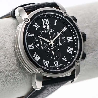 Mercury - Swiss Chronograph Quartz - ME275-SBL-3 Komplettset Neu