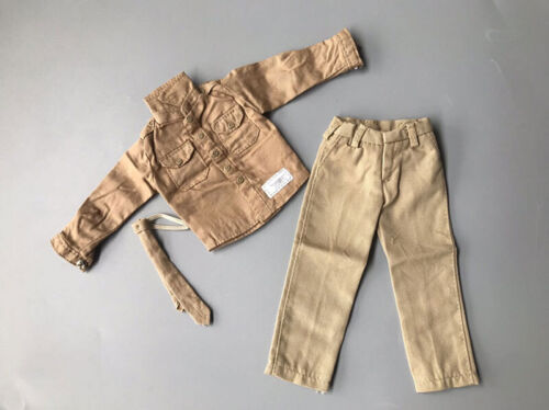 1/6th BBI WWII U.S. Army Pearl Harbor Pilot Clothes Pants Tie Model for 12" Doll - Picture 1 of 5
