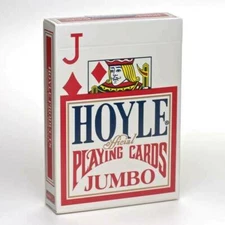 Hoyle® Jumbo Index Playing Cards - Single Deck - (Red), *NEW*