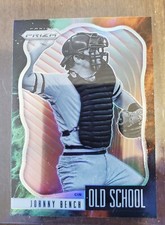 Johnny Bench 2021 Panini Prizm Baseball Old School #OS-8 MLB Cincinnati Reds