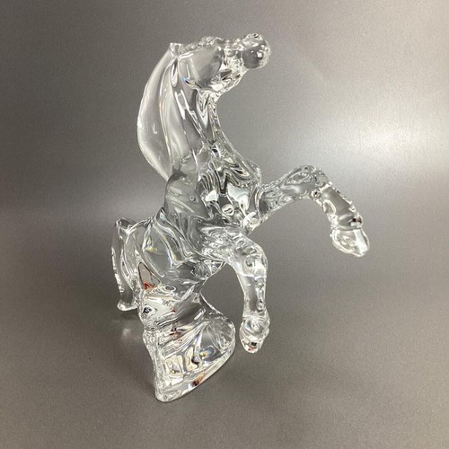 Baccarat Object Neighing Horse With Box 100Th Anniversary - Picture 10 of 10