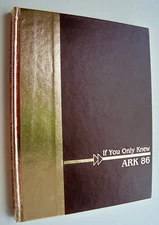 1986 Arkadelphia High School  ARK Annual Yearbook Arkadelphia Arkansas