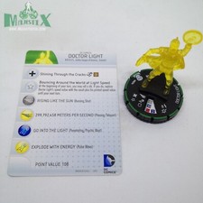 Heroclix Justice League: Trinity War set Doctor Light 003b Prime figure w/card