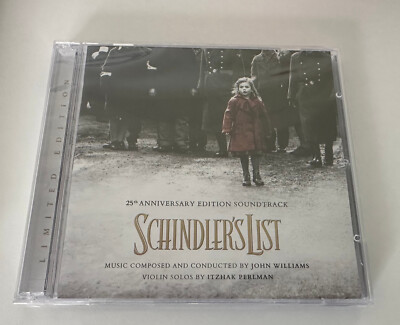 John Williams   Schindlers Liste (1993) - 25 Jahre - Lim. 2CD - NEU + OVP - RAR