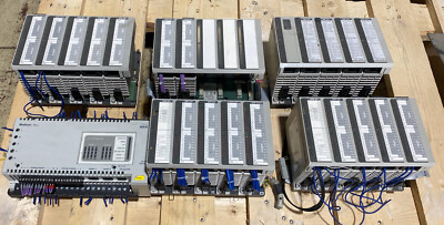 AEG Modicon Micro 110 CPU 622 00 24VDC + 3x UEM 201 + 2x TSX Compact SPS Module
