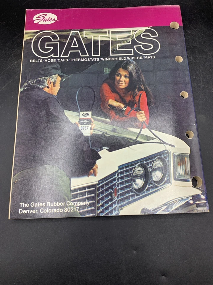 Lot Of 3 1970’s Gates Belts Thermostats Hoses Etc. Catalogs - Imagem 4 de 4